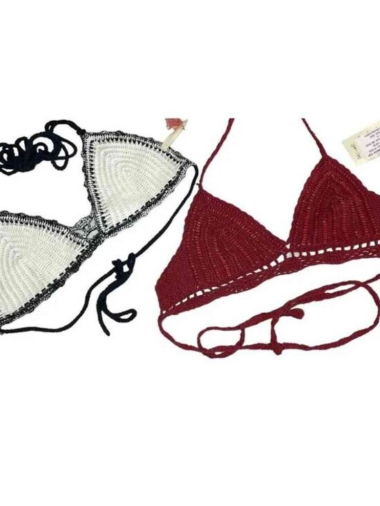 Tops - NWT Lot Of 2 Raga Boho Crochet/Halter Tops Women's Size Small